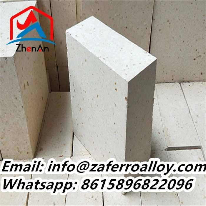 Fan Shaped High Alumina Refractory Bricks White Color (1)