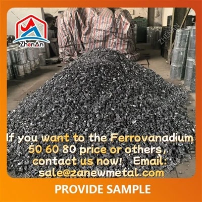 10-50 mm %80 Ferrovanadyum Topakları